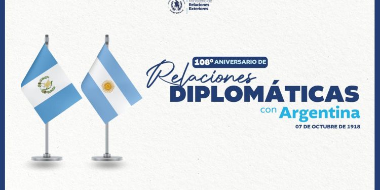 Guatemala y Argentina cumplen 108 años de relaciones diplomáticas
