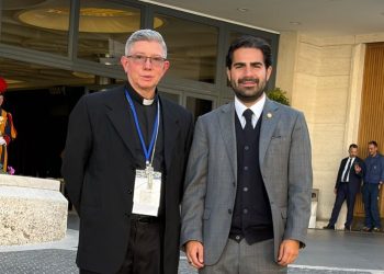 Embajador se reúne en Roma con el presidente de la Conferencia Episcopal de Guatemala