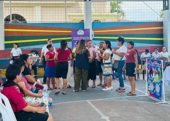 Familias de San Miguel Panán fortalecen conocimientos acerca de alimentación saludable